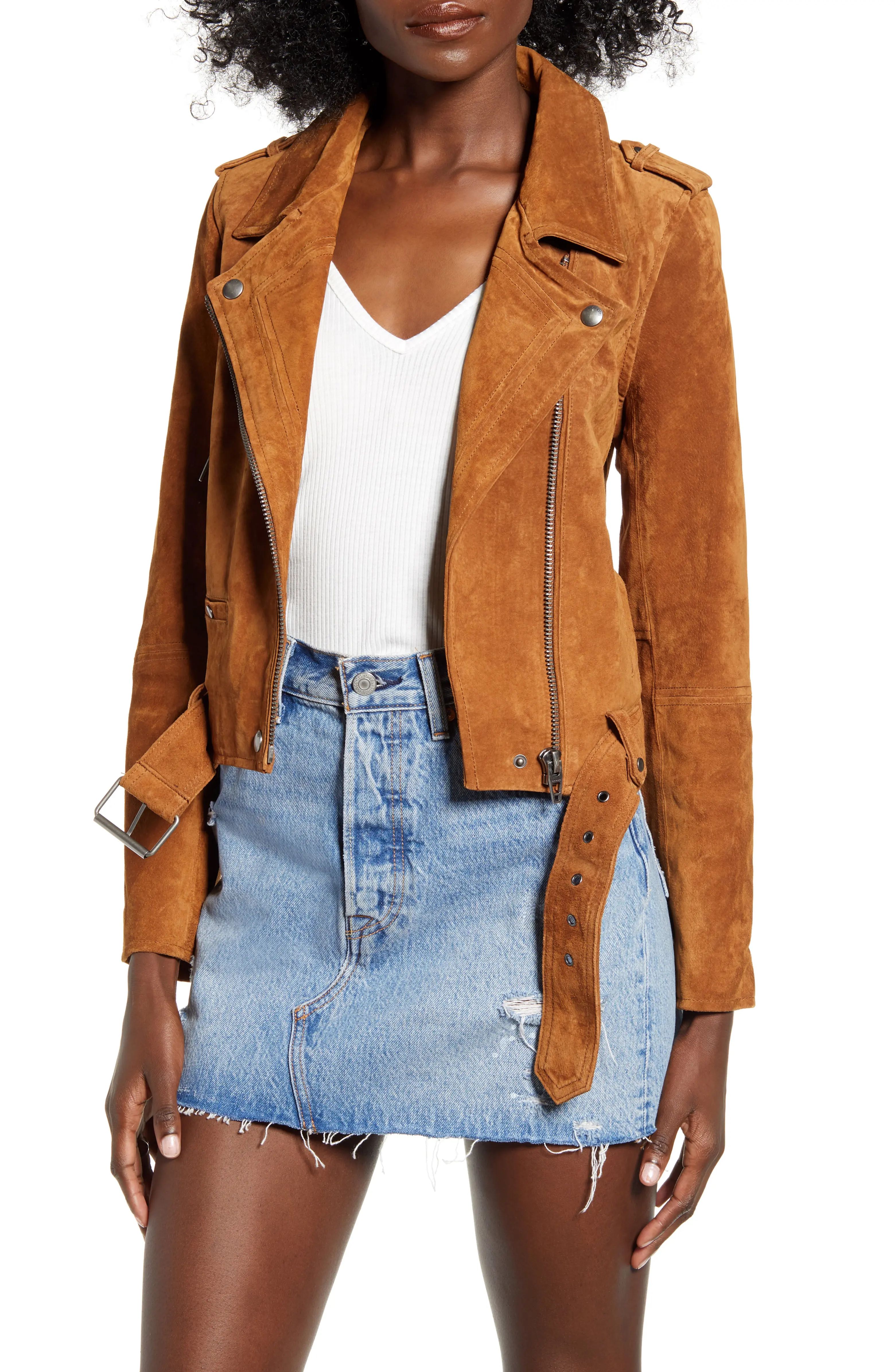 Suede Moto Jacket | Nordstrom