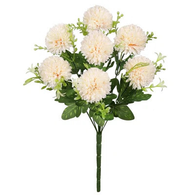 Pom Pom Mum Flower Spray | Wayfair North America
