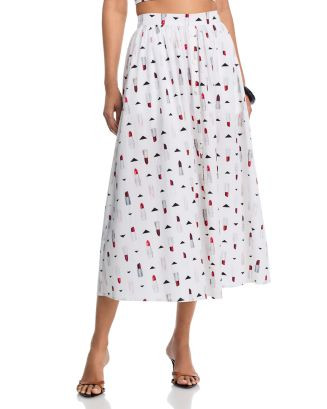 Seina Printed Midi Skirt | Bloomingdale's (US)