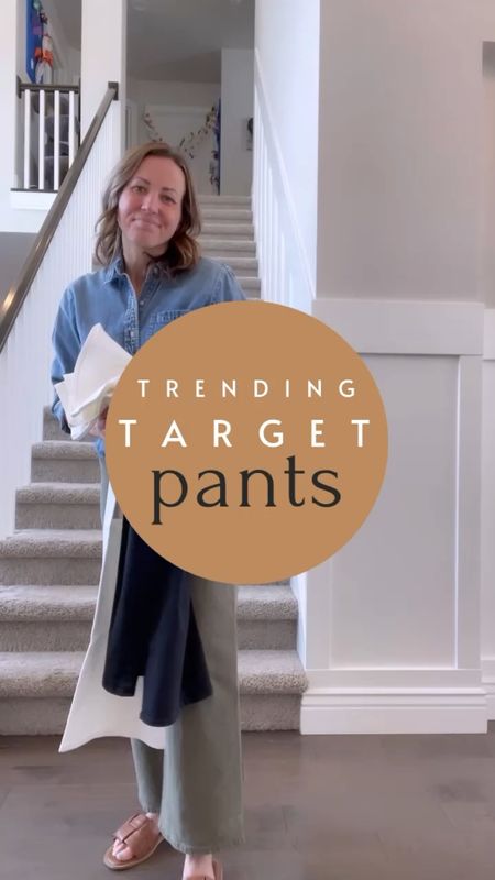 Target wide leg jeans! Wearing my TTS. 

#LTKfindsunder100 #LTKover40 #LTKstyletip