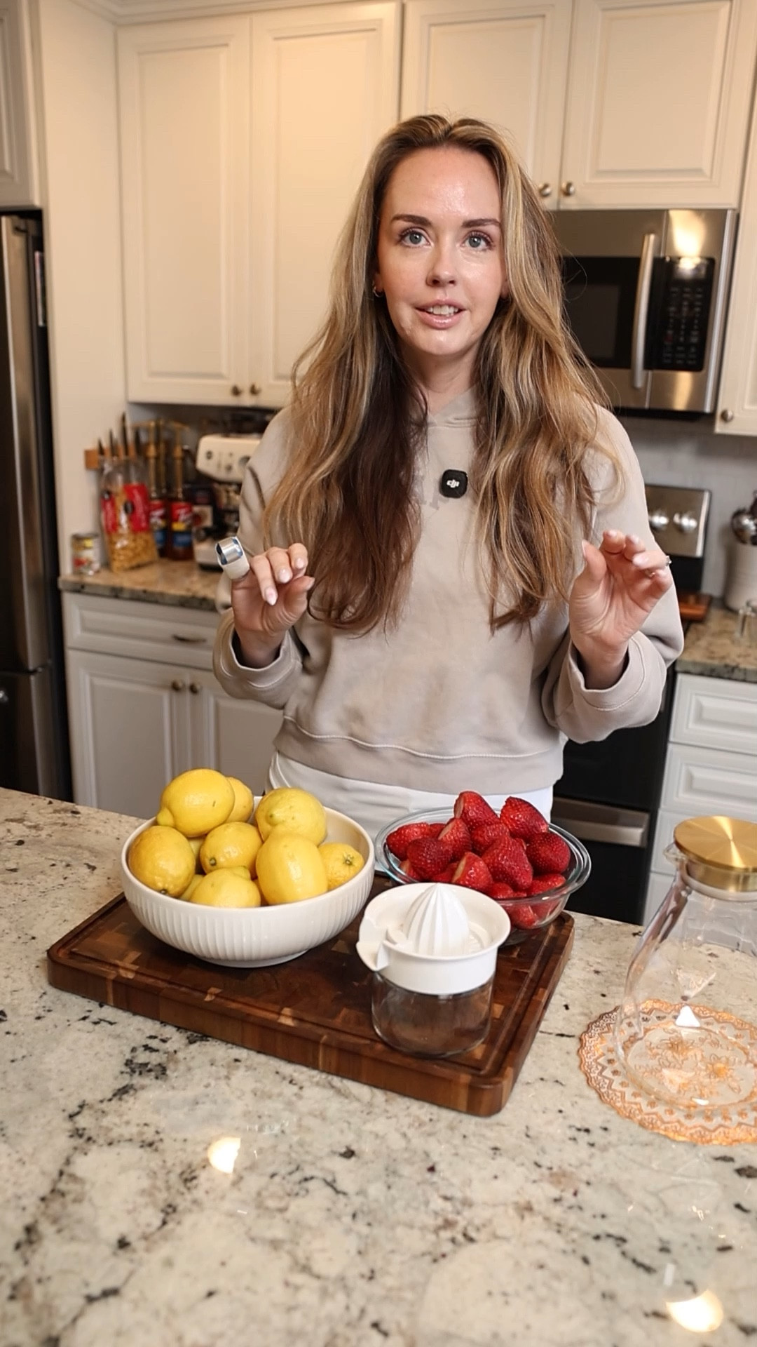 The yummiest strawberry lemonade 

#LTKfoodie