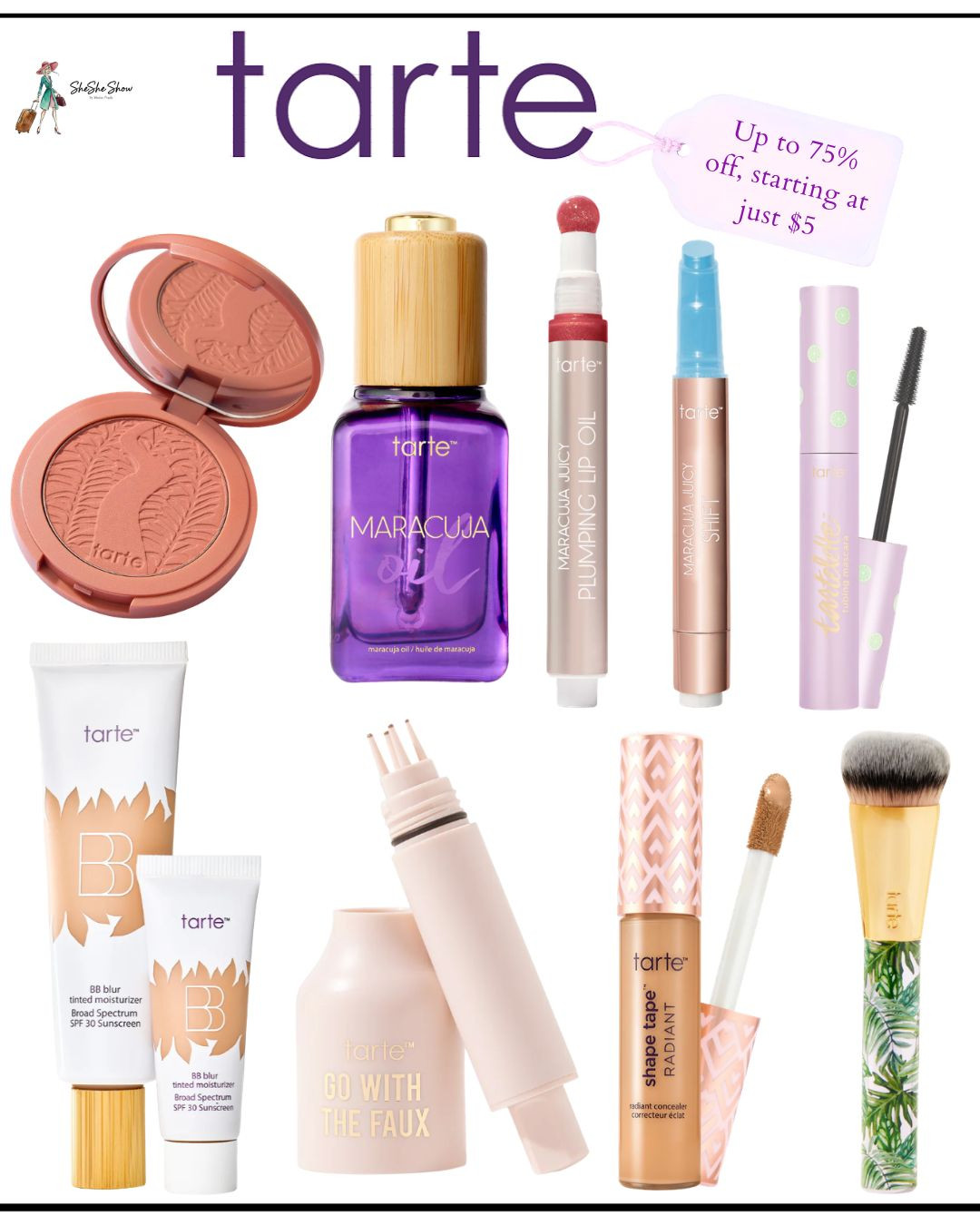 Great Tarte Cosmetics Sale now through early the 24th
Makeup brushes, mascara, lipstick, bronzer, blush, eyeshadow and more

#LTKSaleAlert #LTKBeauty #LTKOver40
