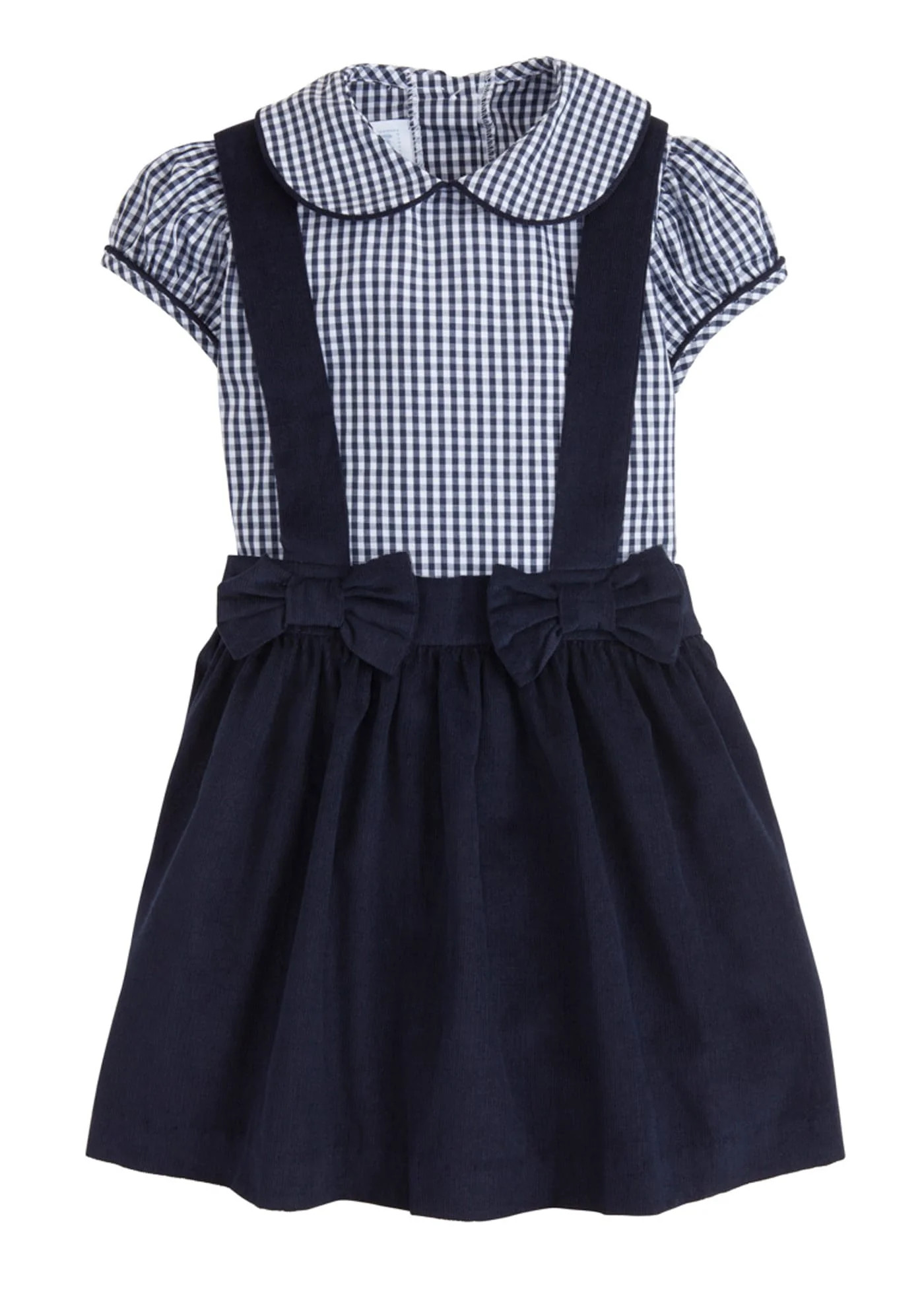 Girls Corduroy Overall Dress - Classic Clothing | Little English