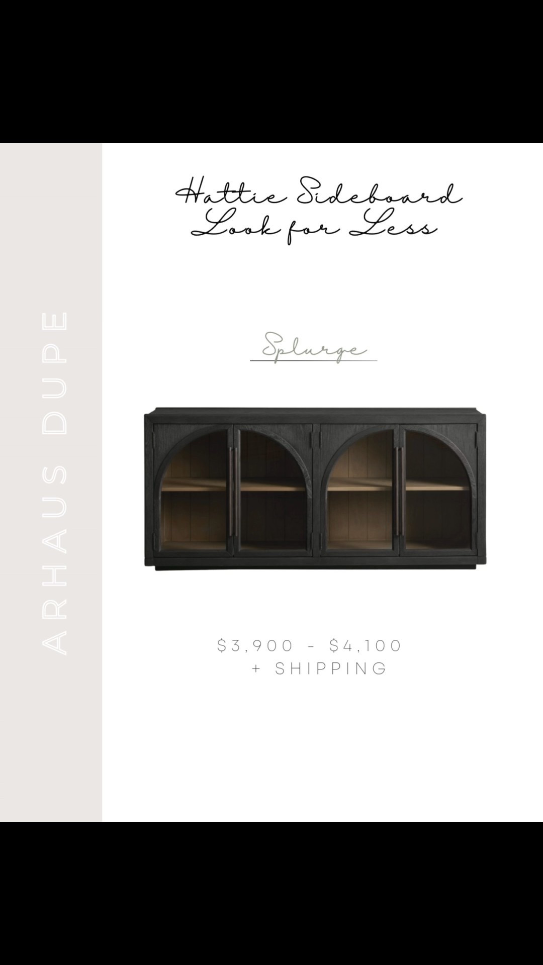 If you love the look of the Arhaus Hattie Sideboard but not the price, this dupe is the smarter buy! 

#LTKSaleAlert #LTKHome