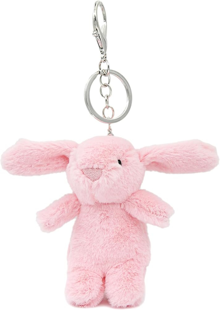 Zitokin Cute Bunny Plush Keychain, 3.5" Inch Bag Charms for Handbags Backpack Purse Pendant Gift ... | Amazon (US)
