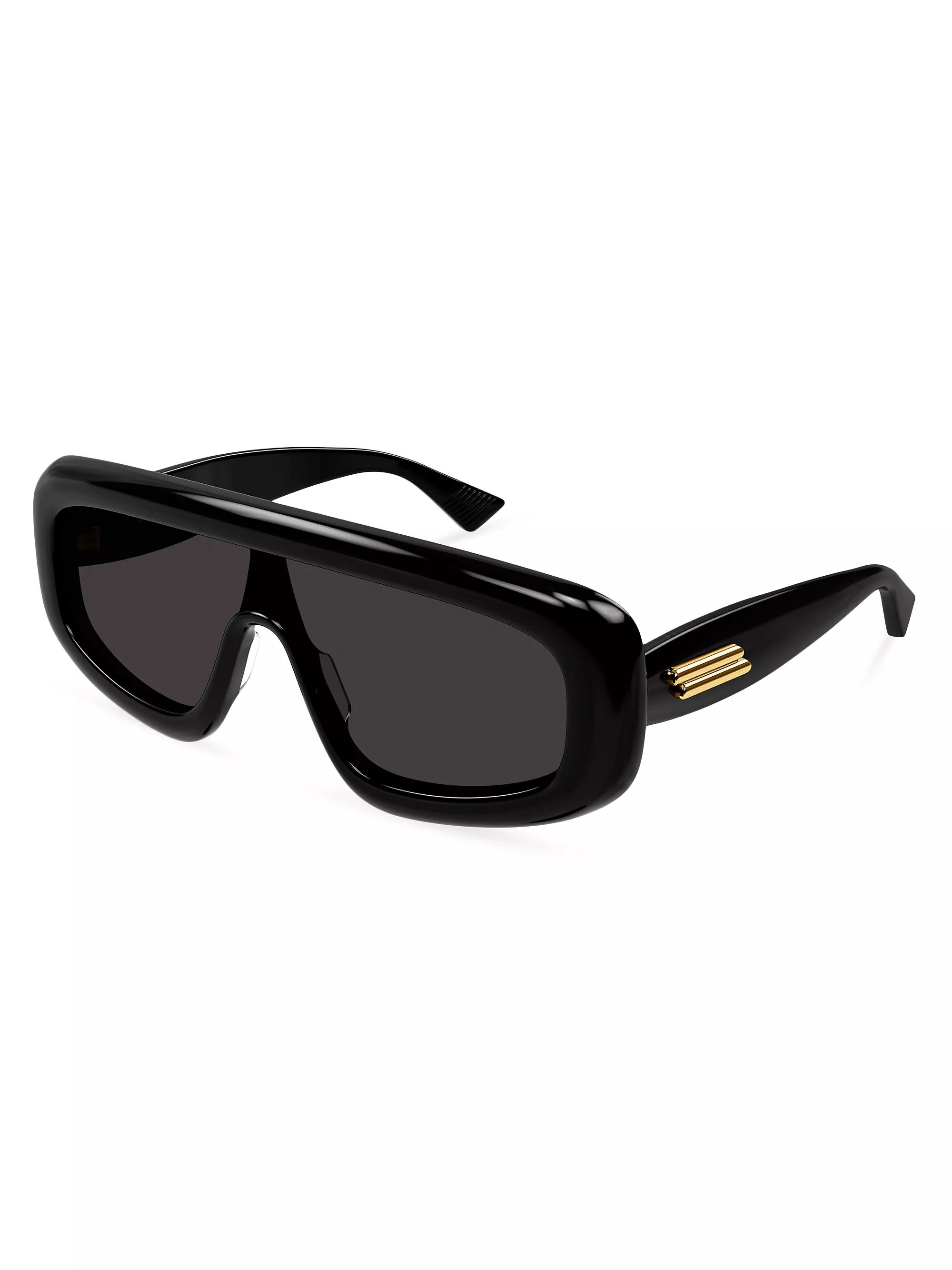 Curvy 99MM Shield Sunglasses | Saks Fifth Avenue