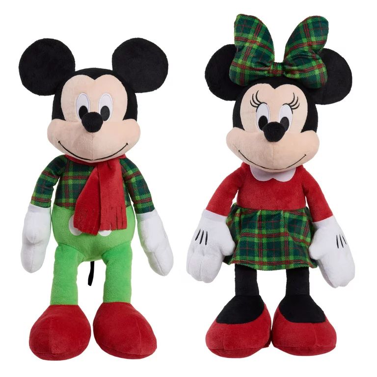 Disney Holiday Classics Large Plush Mickey Mouse, Kids Toys for Ages 2 up - Walmart.com | Walmart (US)