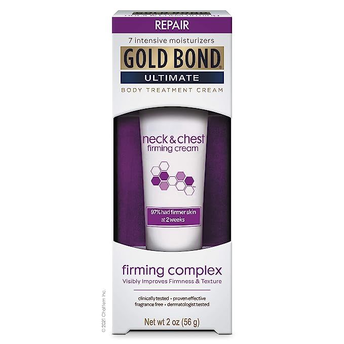 Gold Bond Ultimate Neck & Chest Firming Cream, 2 Ounce | Amazon (US)