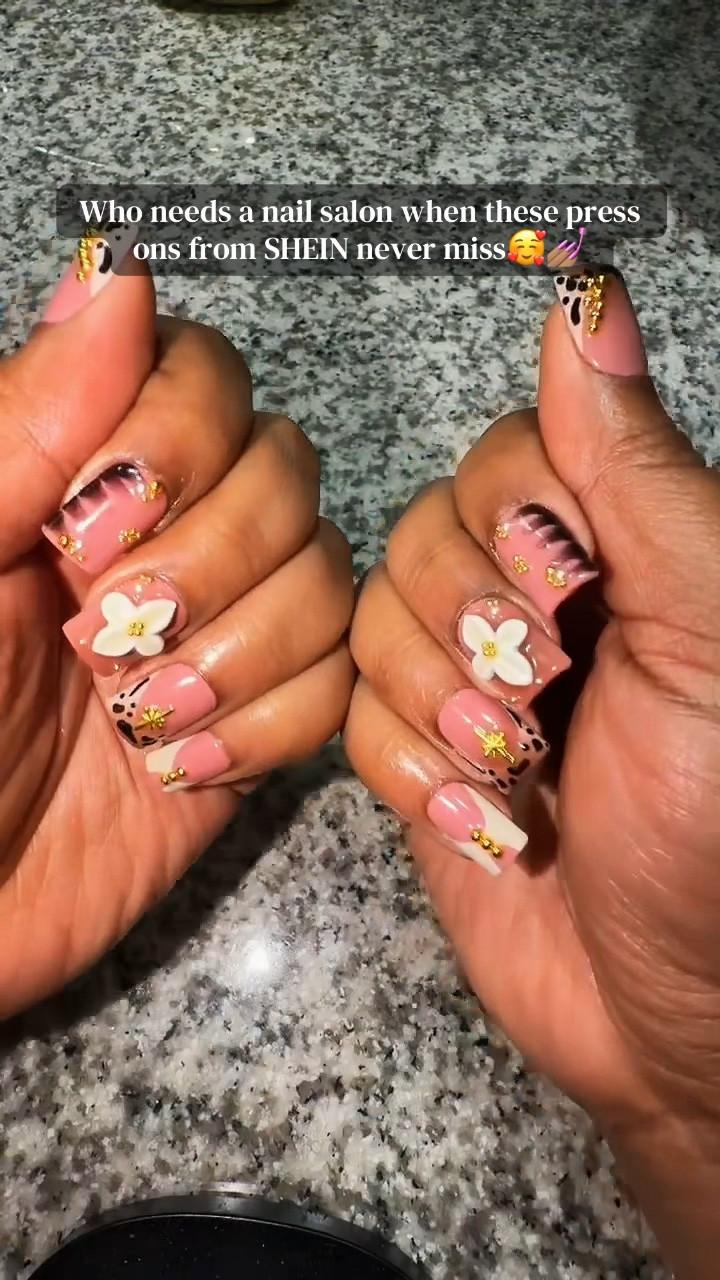 I haven’t gotten my nails done in a salon since the pandemic and honestly I don’t plan on going back because these 10 pcs handmade nails from @SHEIN gone hit every single time! They’re affordable, sturdy, and they last for weeks (with proper prep) it’s so many designs and lengths to choose from. My nails stay cute & at the same time, im not breaking the bank. Thats what I call a WIN😉💁🏽‍♀️



 #pressons #shein #nails #beautyhacks

#LTKBeauty #LTKgrwm #LTKselfcare