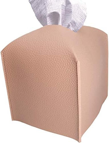 Carrotez Tissue Box Cover, [Refined] Modern PU Leather Square Tissue Box Holder - Decorative Hold... | Amazon (US)