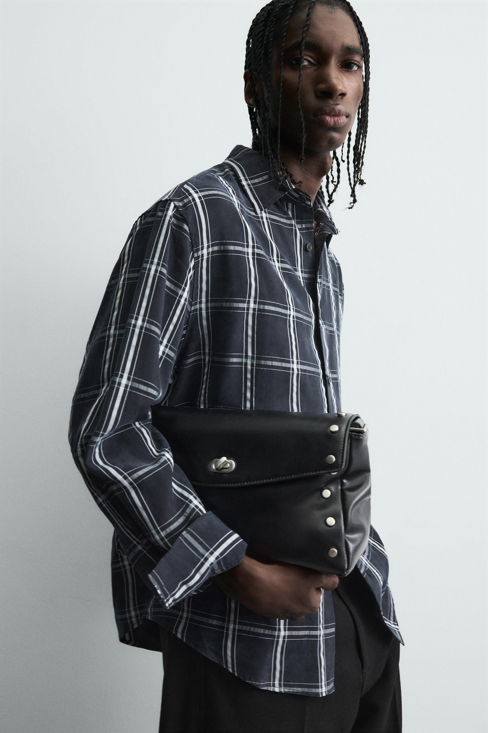 FLOWING CHECK SHIRT | Zara UK