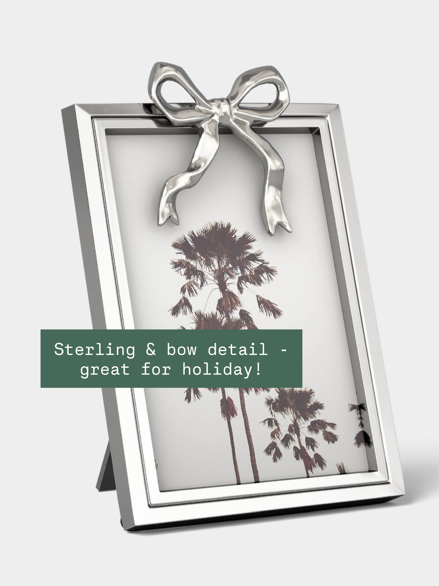 Love this picture frame with the bow detail! This would be a great frame to gift with a picture in it for the holiday season!

Loverly Grey, Target, home finds, picture frame, gift ideas, home decor 

 #LTKHome