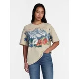 Americana Landscape Women's Graphic Cotton Tee with Short Sleeves from Way to Celebrate, Sizes XX... | Walmart (US)
