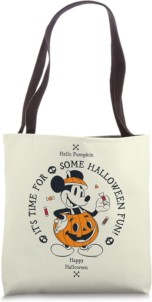 Disney Mickey Mouse Vintage Halloween Fun Tote Bag | Amazon (US)