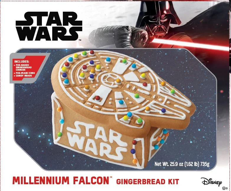 Disney's Star Wars Millennium Falcon Gingerbread Decorating Kit Everything Needed. One Unit per K... | Walmart (US)