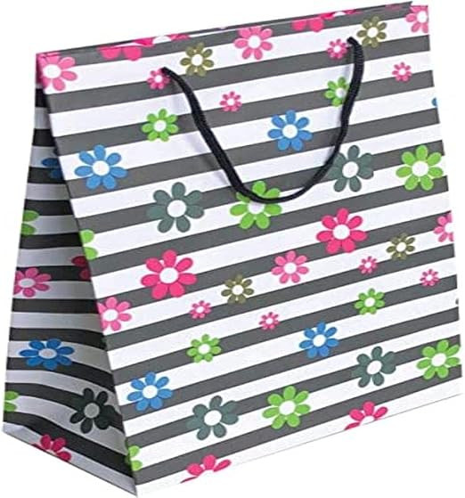 Sacola Para Presente, Cristina, Decorada, Feminina, Grande, 40x29x12 cm, Pacote com 10 | Amazon (BR)