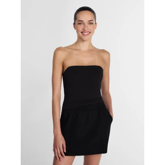 Athletic Works Women's Cotton-Blend Tube Top, Sizes XS-XXXL | Walmart (US)