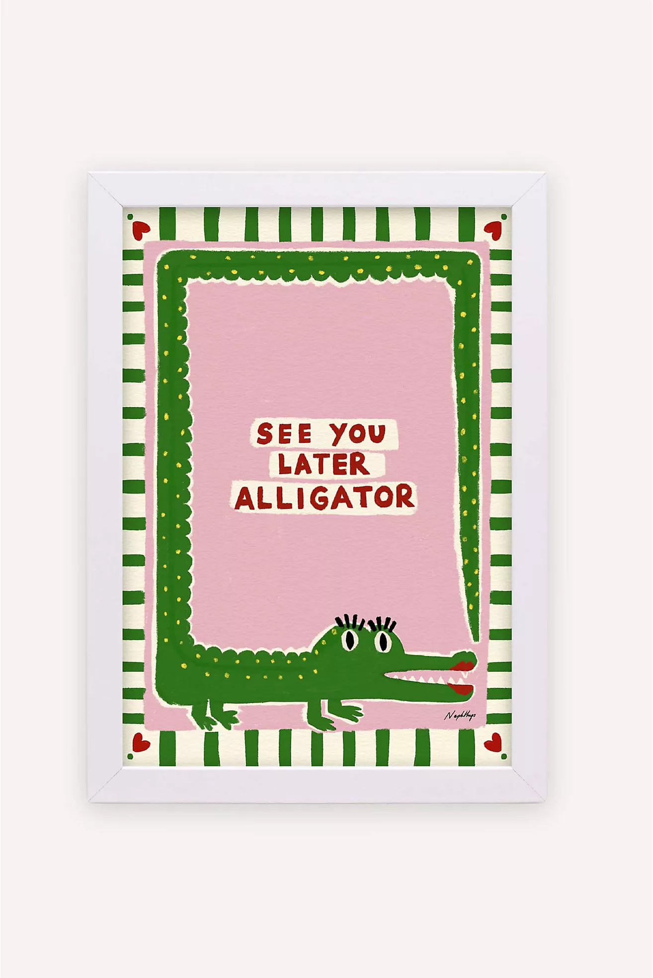 See You Later Alligator Wall Art | Anthropologie (US)