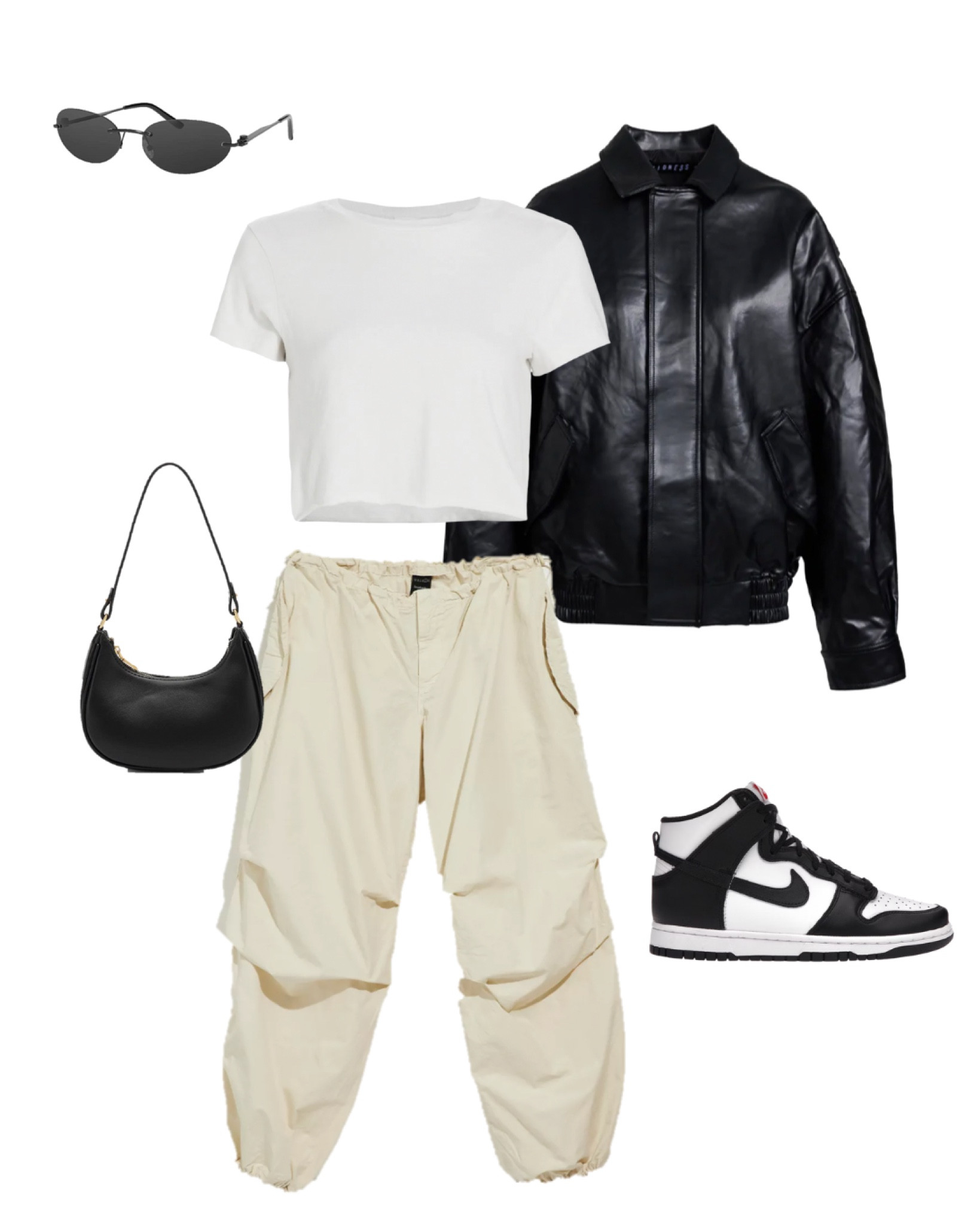 paper bag pants, Nike Dunks, Nike Pandas 

#LTKFind #LTKfit #LTKunder100