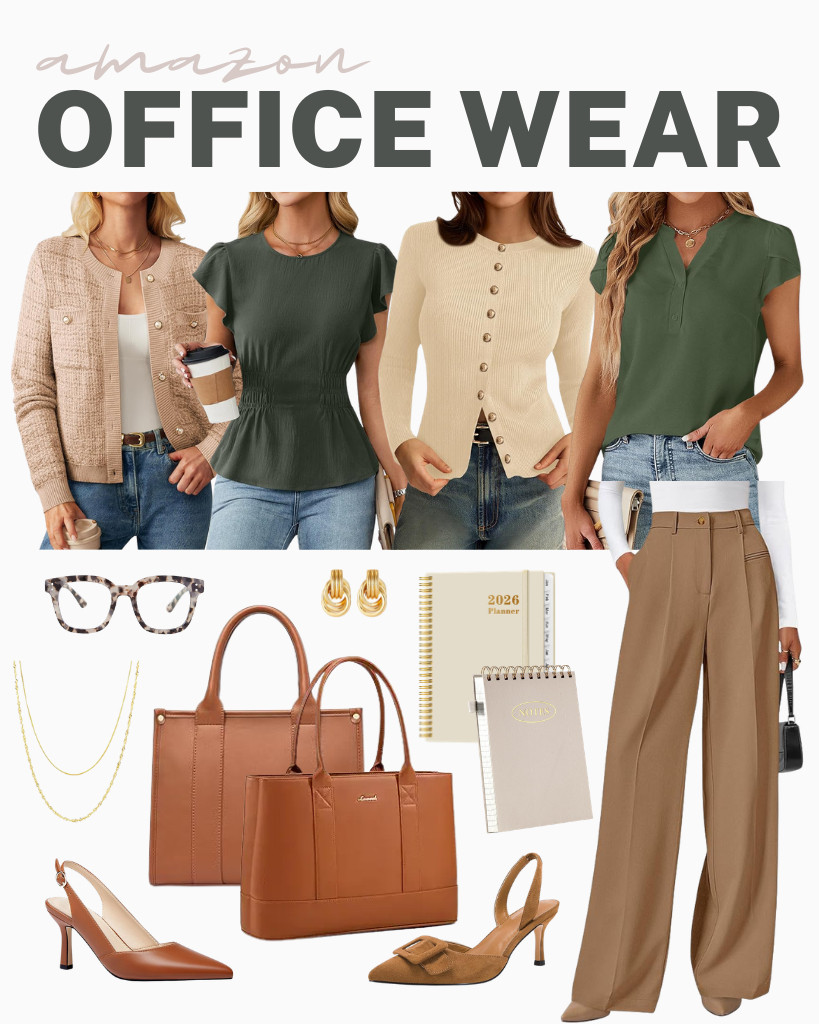 Browsing for chic outfits for the office?

I’m fond of Blooming Jelly’s pleated blouse that you can pair with palazzo pants or a simple denim on regular days. Stay classy with Rilista Slingback Kitten Heels, and bring your laptop and other essentials while you stay elegant with this leather LOVEBOOK laptop tote bag. 

 #LTKSeasonal #LTKSaleAlert #LTKSwim