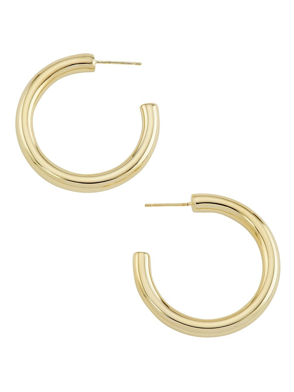 Women's Michelle Rhodium-Plated Mini Hoop Earrings - Gold | Saks Fifth Avenue