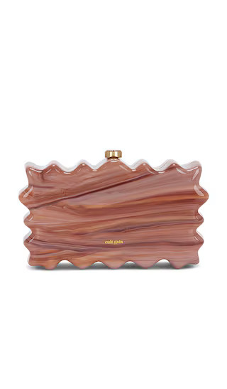 Cult Gaia Paloma Clutch in Brick. | Revolve Clothing (Global)