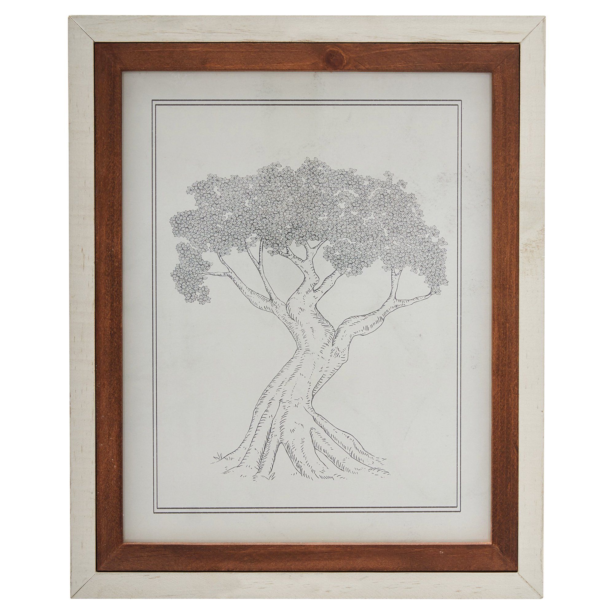Oak Tree White Wood 13.5"x16.5" Frame by Drew Barrymore Flower Home | Walmart (US)