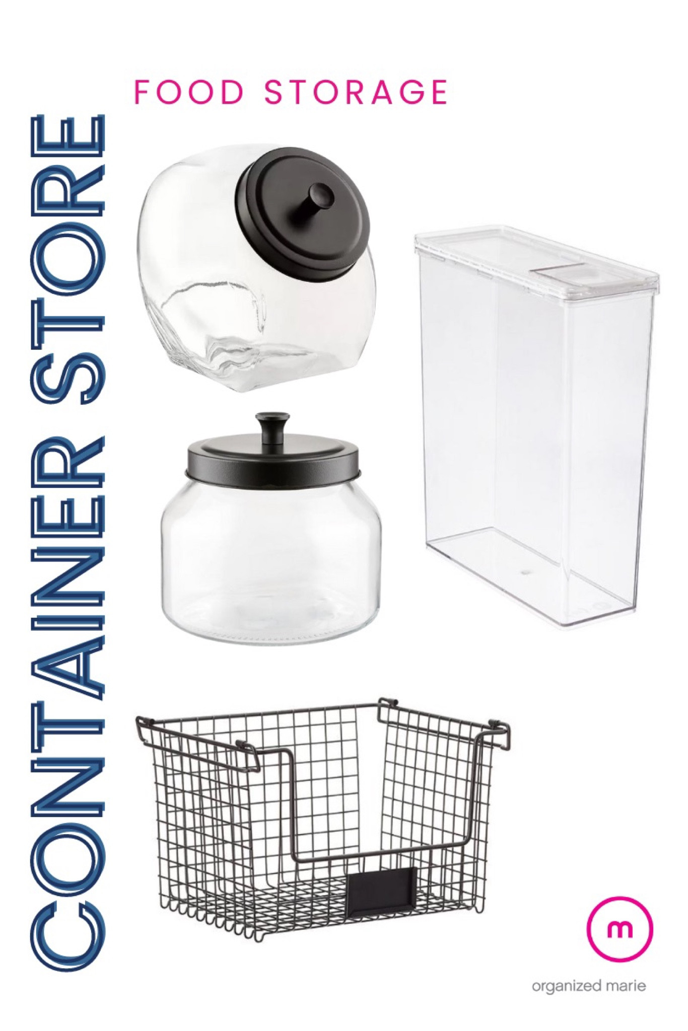 Food & pantry storage from The Container Store! 

#LTKFind #LTKfamily #LTKhome