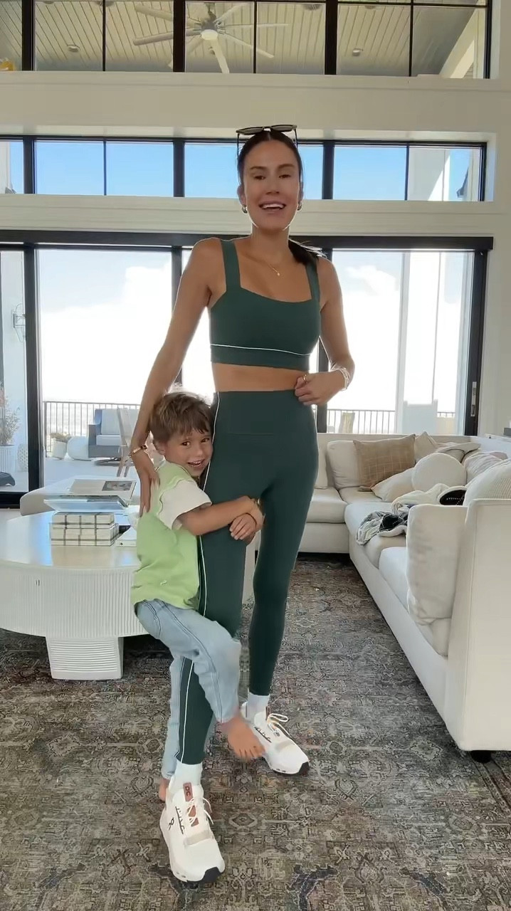 Lululemon dupes from Target! Excited to share my target athleisure haul - it’s so good!  Loving this shade of green for fall. The legging & bra material is so soft and supportive. 🤍

Sizing-
Bra: M
Leggings: XS
Tee: XS
Skirt: XS
Tank: S

Athleisure, workout outfit, green leggings, green sports bra, target leggings, target athleisure, lululemon, lulu dupes, gym outfit, fitness outfit, target find, Christine Andrew 

#LTKFitness #LTKActive #LTKVideo