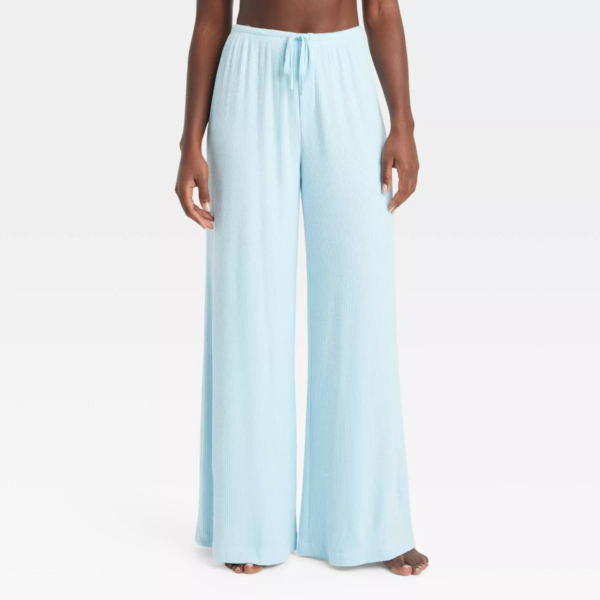 Women's Cozy Ribbed Wide Leg Pants - Auden™ | Target