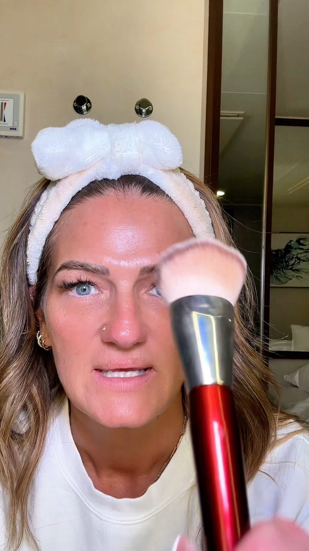 Stop using dirty makeup sponges! This BK beauty 101 contoured foundation brush is a dream! 

#LTKBeauty #LTKGiftGuide #LTKOver40