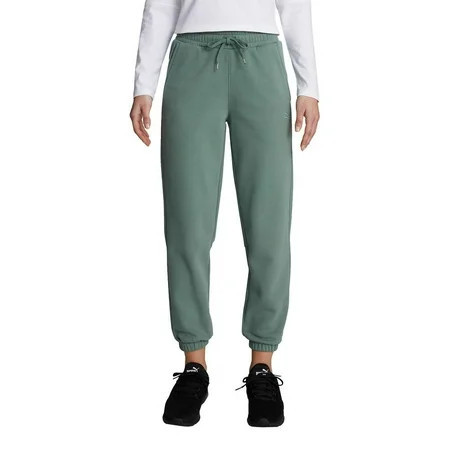Puma Women s Cozy Fleece Sweatpant (Green Large) | Walmart (US)