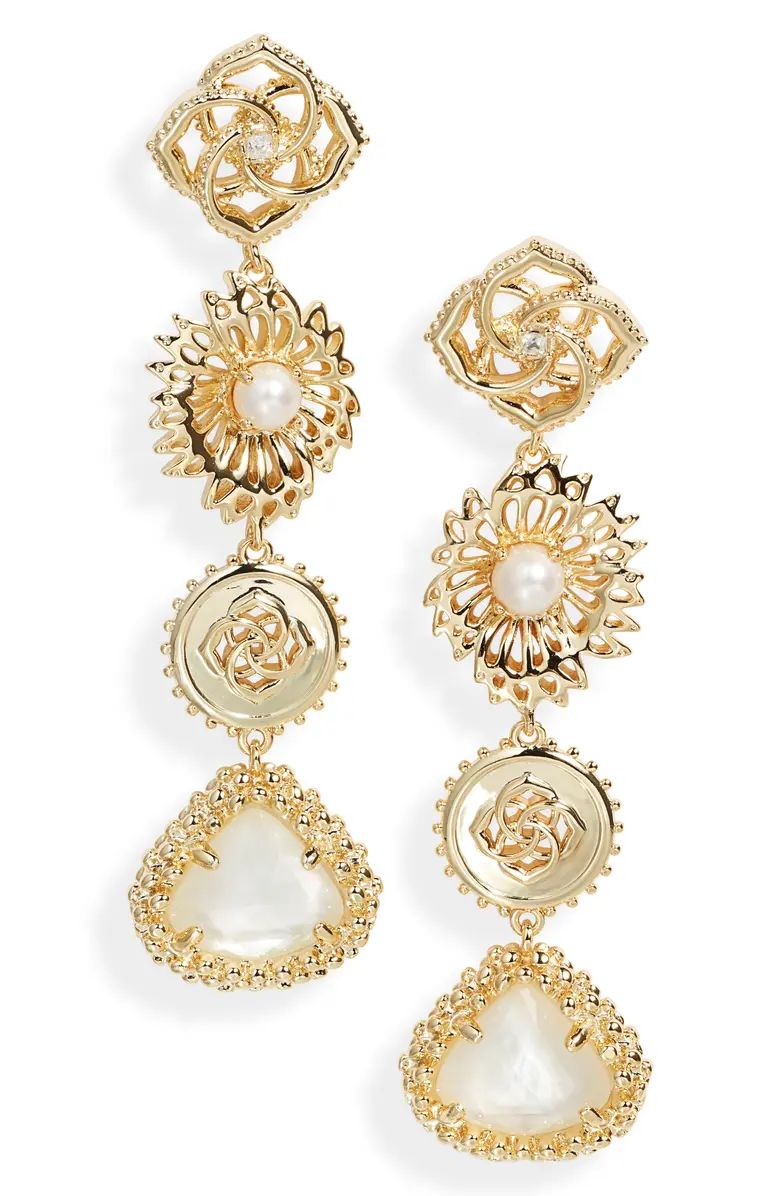 Brielle Linear Drop Earrings | Nordstrom