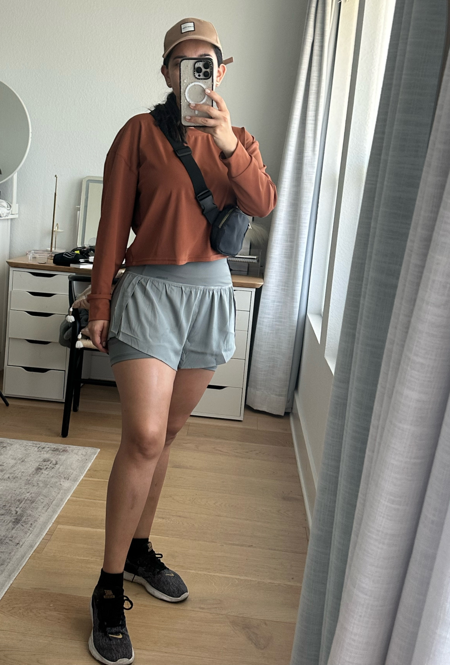 These are my favorite for hiking ⛰️ the shorts are the most comfortable ever (I’m wearing Large) the top is lightweight but it will protect me from the sun (I’m wearing Medium) and the bag is perfect in size, pockets and style! 

#LTKSaleAlert #LTKMidsize #LTKActive