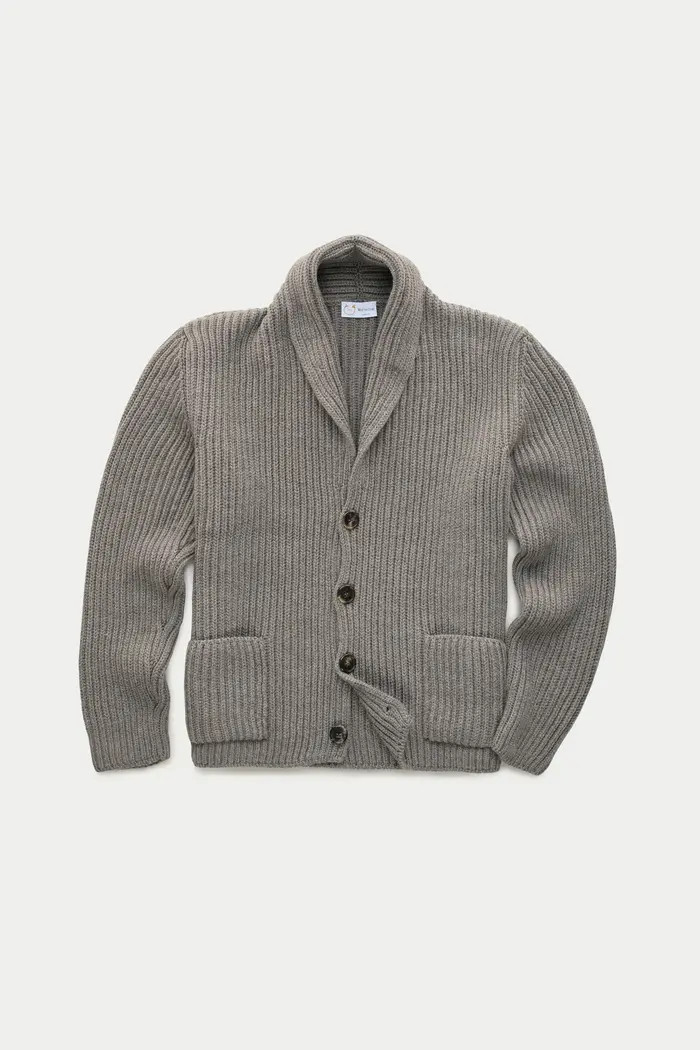 Wool Chunky Shawl Collar Cardigan | Nordstrom