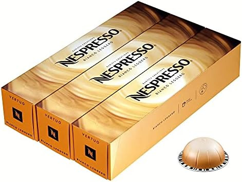 European Version of Nespresso Vertuoline made for Double Cappuccino (2.7 ounce): Bianco Leggero, ... | Amazon (US)