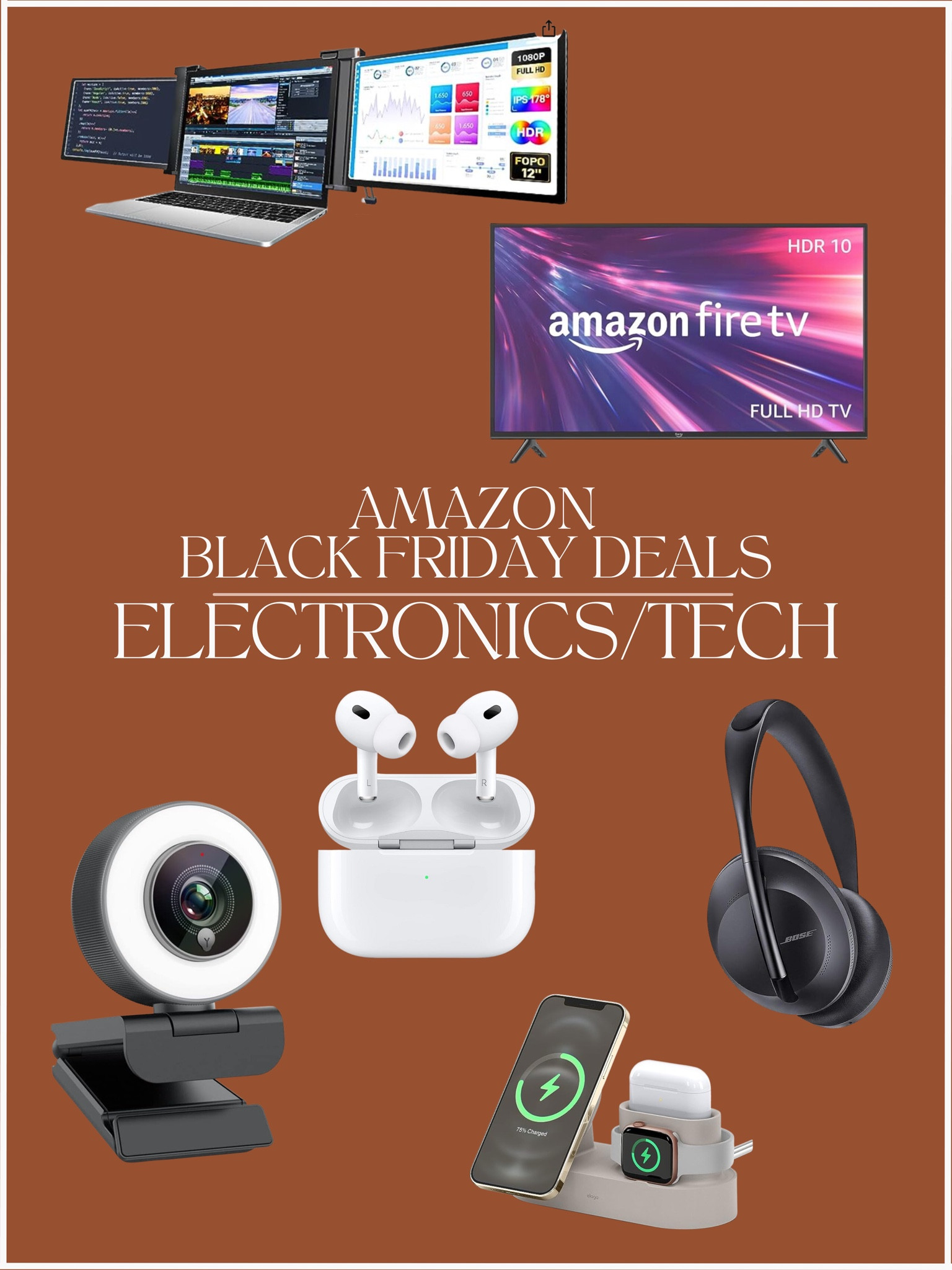 Amazon Black Friday Deals - electronics / tech 🖤

✨Head to the link in my bio for all of my favorite deals in my Amazon Storefront!

#amazon #primeday #christinecameron #amazonblackfriday #blackfridaydeals #amazonprime #amazonmusthaves #LTKxPrime

#LTKCyberWeek #LTKGiftGuide #LTKHoliday