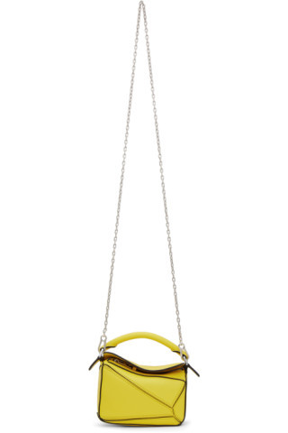 Yellow Nano Puzzle Bag | SSENSE