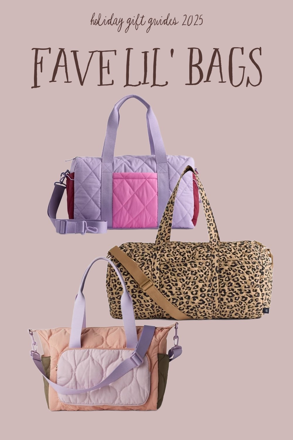 Cutest kids weekender bags ✨

#LTKFamily #LTKGiftGuide #LTKKids