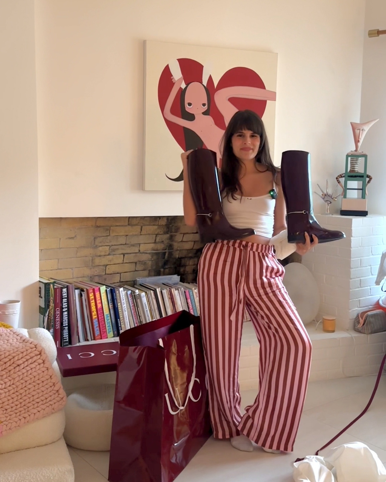 cutest pj / lounge wear pants eva!!! ♥️

#LTKHome #LTKWorkwear #LTKGiftGuide