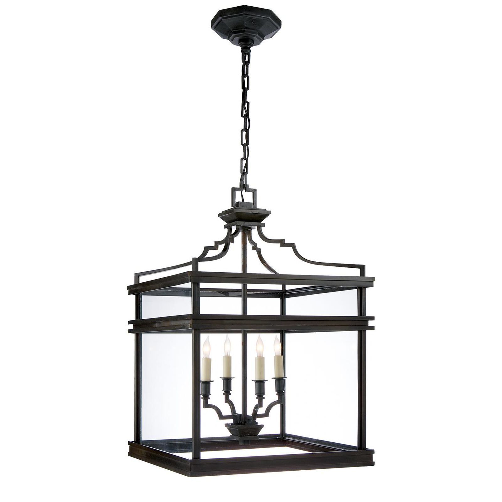 E. F. Chapman Mykonos 17 Inch Cage Pendant by Visual Comfort and Co. | Capitol Lighting 1800lighting.com