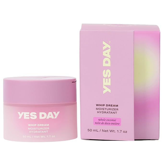 Yes Day Whip Dream Face Moisturizer for Teens – Whipped Airy Gel Cream for Glowing Skin – Cle... | Amazon (US)