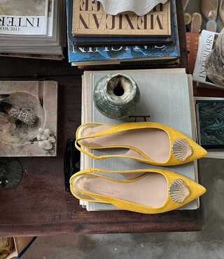 Antonio Melani x Jennifer Sumko LaMinerva Slingback Seashell Dress Flats | Dillard's | Dillard's