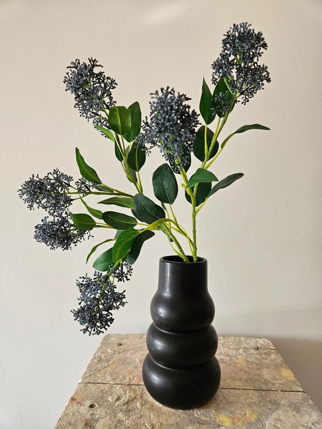 Berries Branch Small Buds Lime Spray Greenery Artificial Flower Arrangement 70cm/27in Height - Et... | Etsy (US)