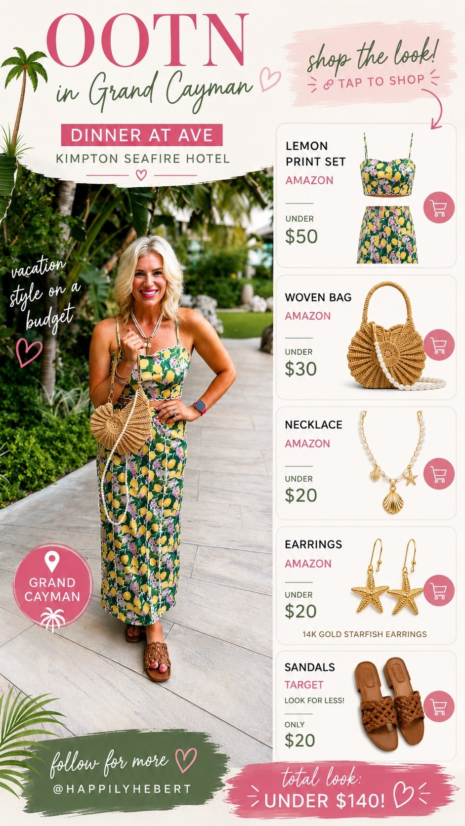Two piece lemon 🍋 set 
Vacation outfit 
Beach outfit 
Summer outfits
Summer set 
Fits tts (may even run a little big) and wearing small

#LTKootd #LTKOver40 #LTKTravel
