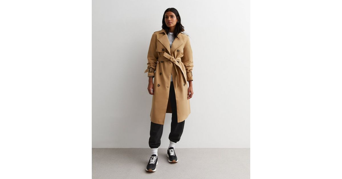 Camel Formal Belted Trench Coat
						
						Add to Saved Items
						Remove from Saved Items | New Look (UK)