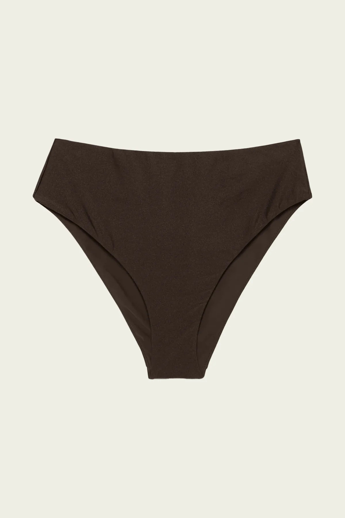 Veyra Shell Bikini Bottom in Chocolate | Shop Olivia