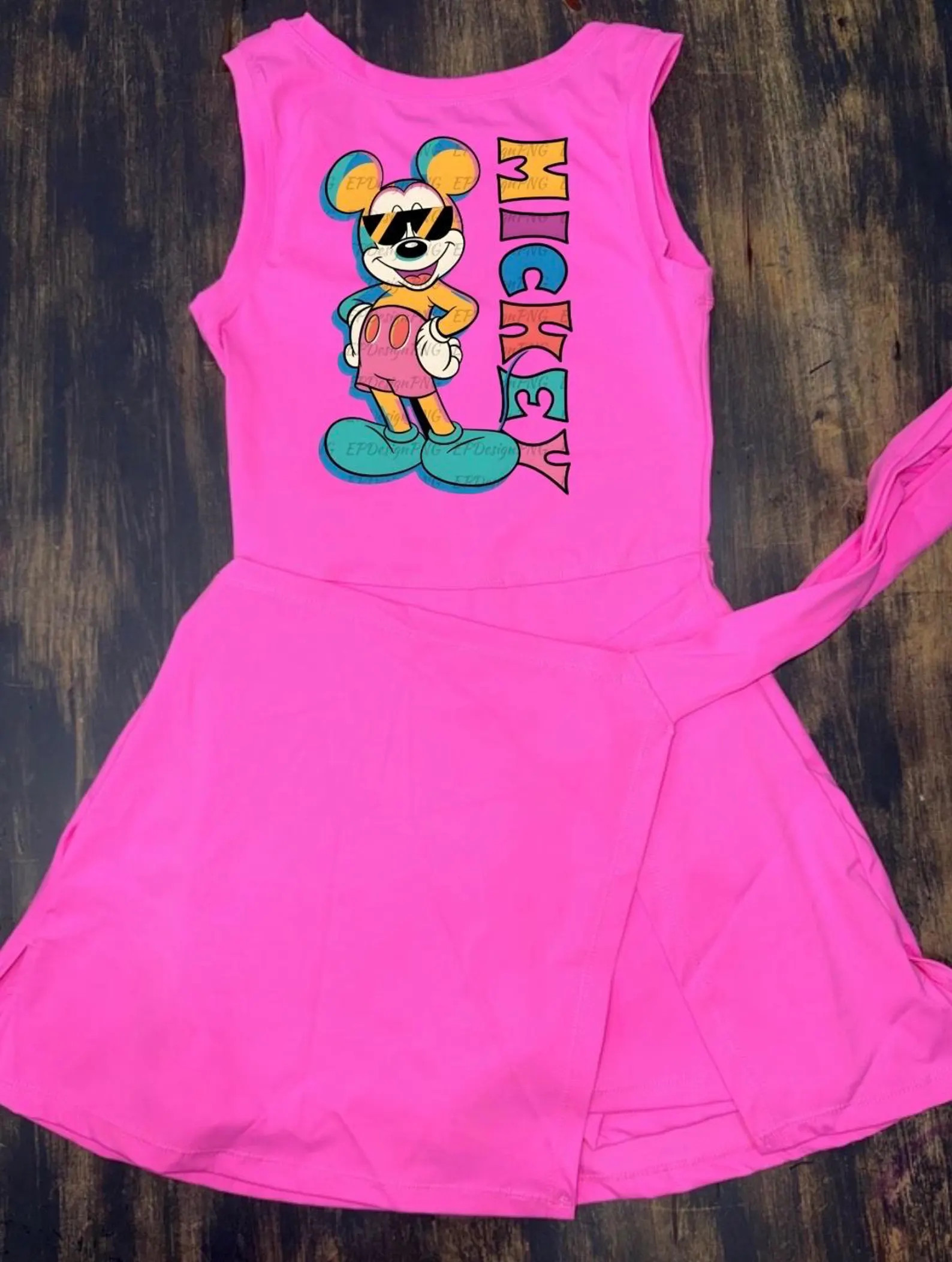 Retro Mickey Hot Pink Disney Tennis Dress, Disney Outfit For Women | Etsy (Global)