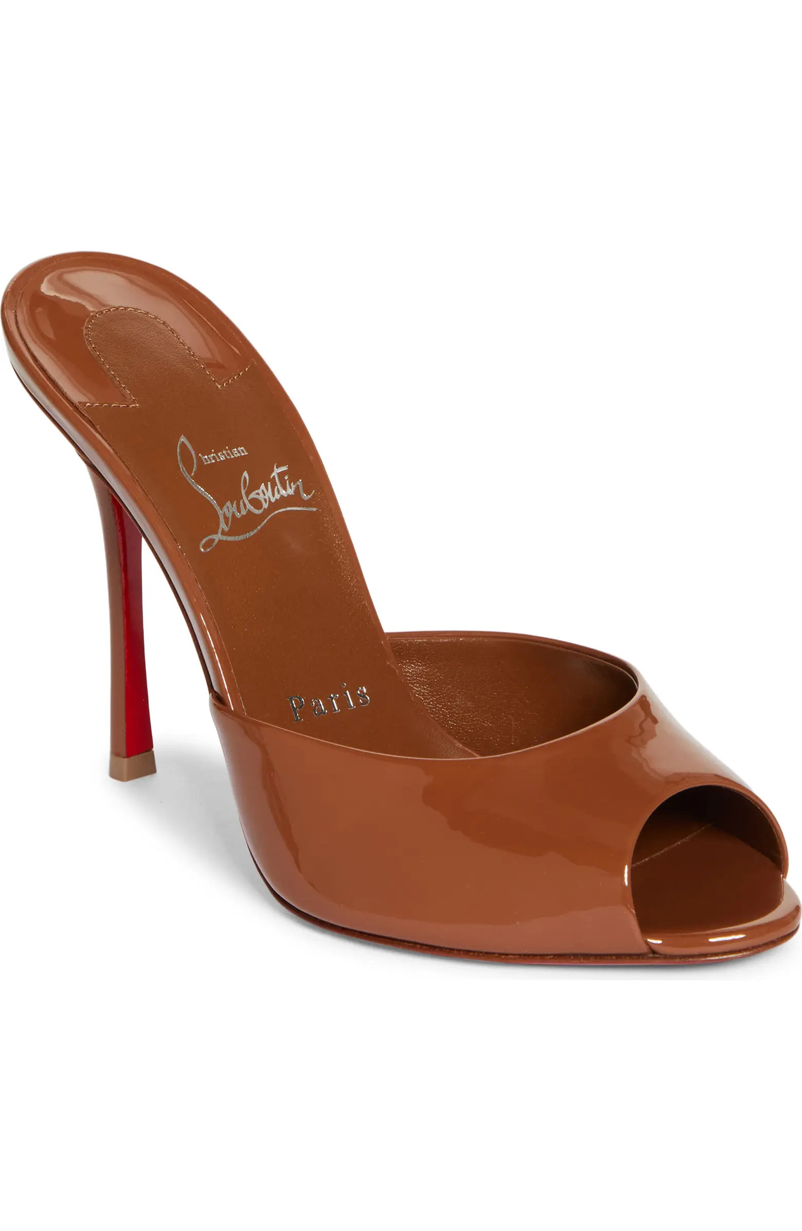 Christian Louboutin Me Dolly Peep Toe Slide Sandal (Women) | Nordstrom | Nordstrom