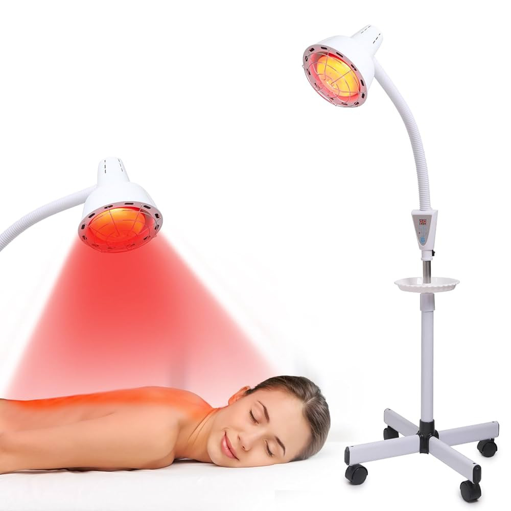 LHCYLDQ Infrared Light,275W Red Near Infrared Heat Lamp for Relieve Joint Pain and Muscle Aches,A... | Amazon (US)